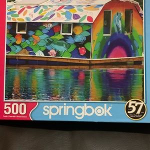Spring book jigsaw puzzle